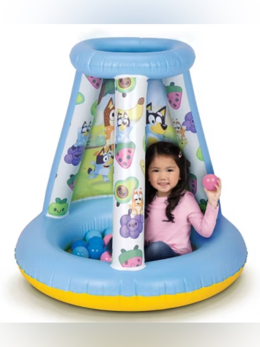 Jakks Bluey Adventure Playland Inflatable Ball Pit - Picture 4 of 5